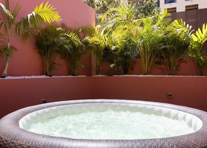 Eden Duke-paradise Jacuzzi Terrace Retreat Daire Costa Adeje